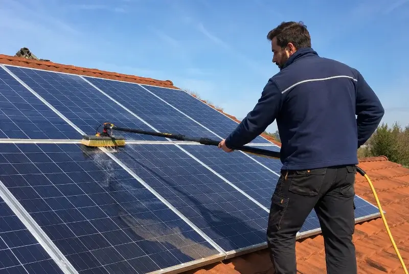 Nettoyage et entretien de panneaux solaires à Séglien